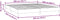 vidaXL - Bedframe - zonder - matras - 200x220 - cm - fluweel - roze