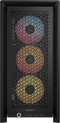 Corsair 4000D RS ARGB - ATX Tower - 3 ARGB PWM-fans - Zwart