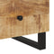 vidaXL - Nachtkastjes - 2 - st - massief - mangohout - en - bewerkt - hout