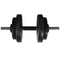 vidaXL - Halter-/squatrek - met - halterset - 60,5 - kg