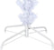 vidaXL - Kunstkerstboom - met - standaard - omgekeerd - 210 - cm - wit