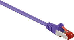 Nedis CAT6-kabel - RJ45 Male - RJ45 Male - S/FTP - 0.25 m - Rond - LSZH - Violet - Envelop