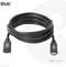 Club 3D CAC-1529 - USB Gen1 Type-C Extensie kabel - 5Gbps 60W (20V/3A) 4K60Hz - Zwart (2m)