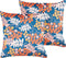 SUMAC - Sierkussen set van 2 - Multicolor - 45 x 45 cm - Fluweel