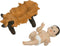 Fééric Lights and Christmas Kerststal beeldjes - Set van 3 stuks - Multi
