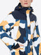 Icepeak - Cabery - Ski-jas - Waterdicht 10000 mm - Camouflage - Bleu - Maat 50
