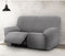 Bankbedekking Eysa JAZ Grijs 70 x 120 x 260 cm