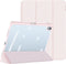 Dux Ducis Tablethoes geschikt voor iPad Air 11 (2024/2025) / Air (2020/2022) Hoesje - Toby Tri-Fold Book Case met Wake/Sleep - Roze