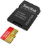 Sandisk Extreme microSDXC UHS-I (2024) - 2TB - Klasse 10 UHS-I A2 V30 240 MB/s - Rood