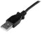 Startech.com USB 2.0 - Mini USB-kabel A-naar-mini-B - 1 m met opwaartse hoek - Zwart