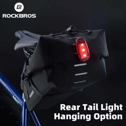 Rockbros 30130061001 - Waterdichte fietstas onder zadel - 3 L - Zwart