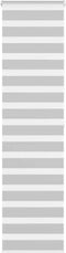vidaXL - Zebra - rolgordijn - 65x200 - cm - stofbreedte - 60,9 - cm - lichtgrijs
