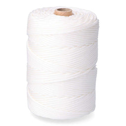 EDM 87917 - Veter koord - Gevlochten 3 mm x 200 m - Wit