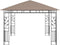 vidaXL - Prieel - met - klamboe - 6x3x2,73 - m - crème