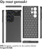 iMoshion Hoesje Geschikt voor Samsung Galaxy S23 Ultra Hoesje Siliconen - iMoshion Carbon Softcase Backcover - Zwart