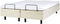 Verstelbaar bed zonder hoofdbord Stof DUKE II 160 x 200 cm Beige