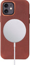 DECODED iPhone 12 / 12 Pro - Back Cover - Hoogwaardig Europees Leer - Bruin