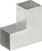 vidaXL - Paalverbinding - L-vorm - 91x91 - mm - gegalvaniseerd - metaal