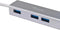 Equip 128958 - USB Hub - 4x USB 3.2 Gen 1 - Zilver