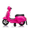 MINI VESPA - Motorfiets - Licht en geluid - Roze