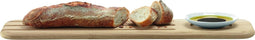 LSA Dine Broodplank - Met Dipschaaltje - 50 cm - Wit