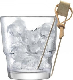 LSA International Mixologist Cocktail Ijsemmer - Hoogte 14 cm - Incl. Tang