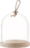 LSA Ivalo Serveerstolp - Met Houten Voet - 15 cm - Transparant