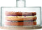 LSA Lotta Serveerstolp - Met Houten Voet - 25,5 cm - Transparant
