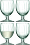 LSA Mia Wijnglazen - Gerecycled Glas - 350 ml - Set van 4 Stuks