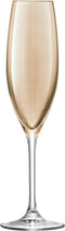 LSA Polka Champagneflute - 225 ml - Metallic Assorti - 4 Stuks