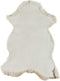 Dyreskinn Schapenvacht wit 90-110CM x 60-70cm