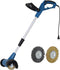 CFH EFB-675 - Electrische Voegenborstel - 2 gratis borstels - telescopische steel (95-123 cm)