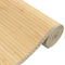 vidaXL - Vloerkleed - rechthoekig - 80x400 - cm - bamboe - lichtnaturel