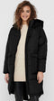 ONLY ONLGABI - Oversized Long Coat - Lange nylon jas met capuchon - Maat L