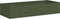 vidaXL - Plantenbak - 200x80x40 - cm - staal - olijfgroen