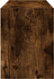 vidaXL - Schoenenrek - stapelbaar - 89,5x30x40 - cm - gerookt - eikenkleurig