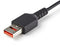 Startech.com USBSCHAC1M - Data Blocker Kabel USB-A naar USB-C - Secure Charging Power-Only - Zwart