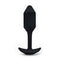 B-Vibe - Vibrerende Snug Plug M Zwart