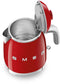 Smeg KLF05RDEU - Mini Waterkoker - 0,8L 1400W - Rood