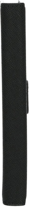 Mobiparts iPhone 12 Mini - Wallet Case - Saffiano motief - Zwart