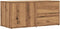 vidaXL - Tv-meubel - 80x34x35,5 - cm - bewerkt - hout - artisanaal - eikenkleur
