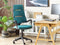 GRANDIOSE - Bureaustoel - Blauwgroen - Polyester