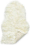 Lifa Living - Schapenvacht - Crème - ca. 95 x 60 x 5 cm - 100% Natuurlijk Schapenwol - Kleedje -