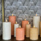 led kaars rustic Coral 20x7,5cm
