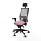 Bureaustoel met hoofdsteun Piqueras y Crespo 3D066N1 Roze