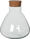 Mica Decorations Emily - Voorraadpot - H24,5 x Ø22,5 cm - Gerecycled Glas