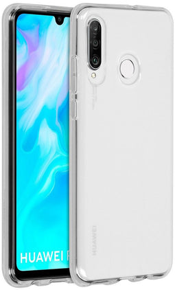 Accezz Huawei P30 Lite - Soft Case - Krasbestendig Schokbestendig - Transparant
