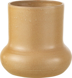 J-Line bloempot Organic - keramiek - beige - large - Ø 27 cm