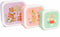 BEAU by Bo Petit Monkey Snackdozen + Drinkfles Animals Picnic/Glitter Back to School set - Groen