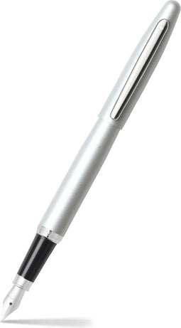 Sheaffer vulpen - VFM - zwart en zilver met chroom - penpunt M - schrijfkleur zwart - SF-E0940053